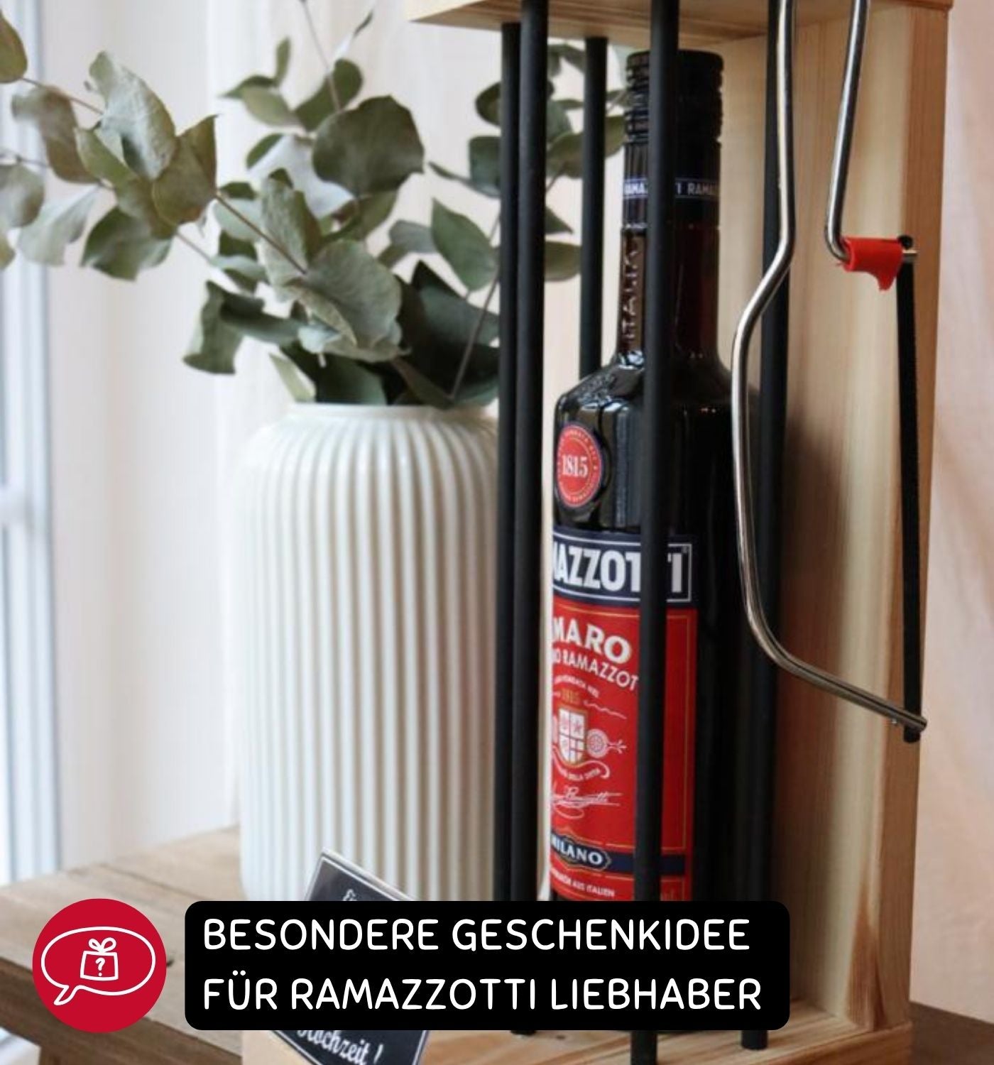 Ramazzotti - Alles Gute zum Vatertag - Eiserne Reserve Gitterkäfig Geschenk zum Vatertag