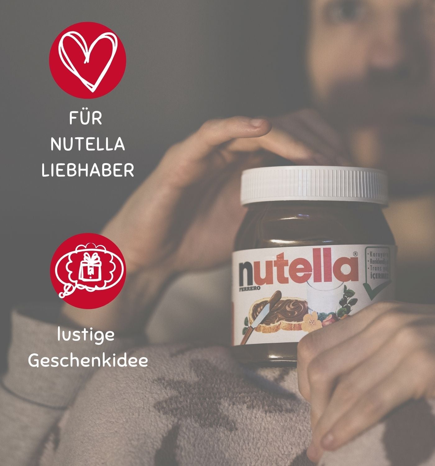 Alles Gute zur Diamantenen Hochzeit - Eiserne Reserve Löffel Nutella - Nutella Geschenk - Geschenk für die Diamanten Hochzeit