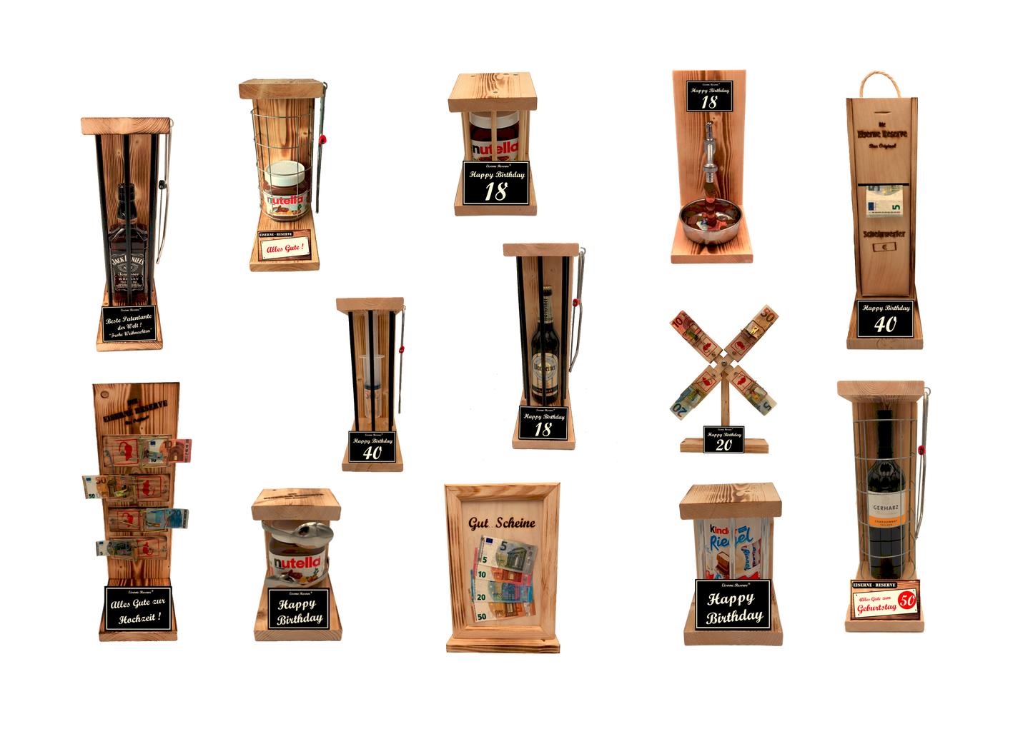 Jägermeister - 66 Happy Birthday - Eiserne Reserve Gitterkäfig Bier Geschenk 66. Geburtstag