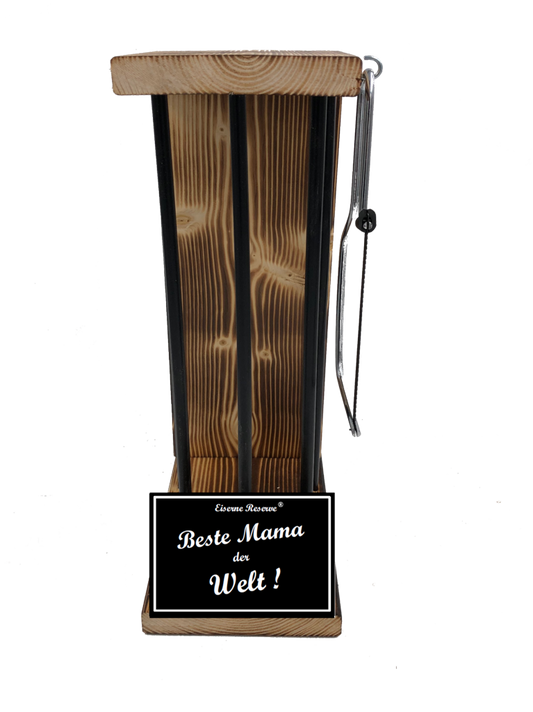 Beste Mama der Welt - Eiserne Reserve - Black Edition - Rohling Größe L