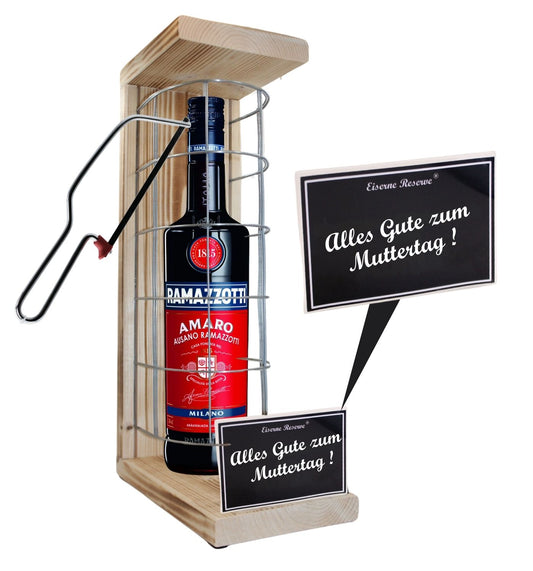 Ramazzotti - Alles Gute zum Muttertag - Eiserne Reserve Gitterkäfig Geschenk zum Muttertag