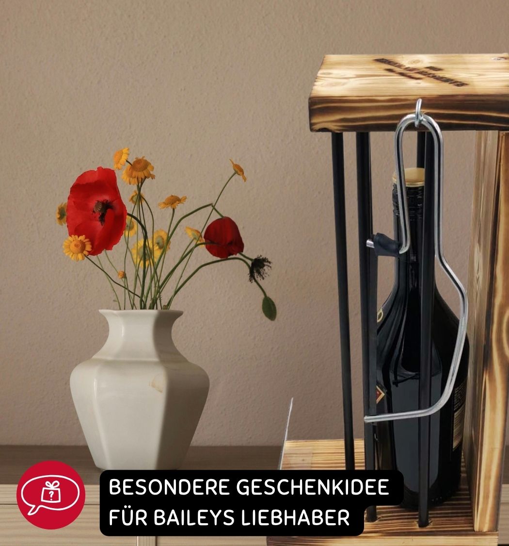 Baileys - Happy Birthday 70 Geburtstag - Eiserne Reserve - Black Edition incl. Säge - Geburtstagsgeschenk