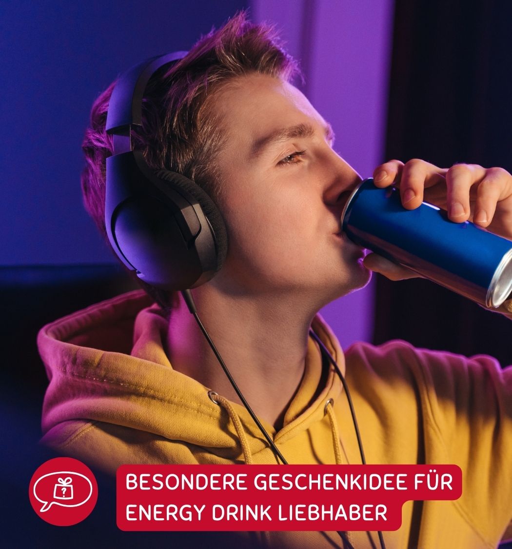 Red Bull - Eiserne Reserve - Happy Birthday 60 Geburtstag - Black Edition Red Bull - Geschenke zum 60 Geburtstag