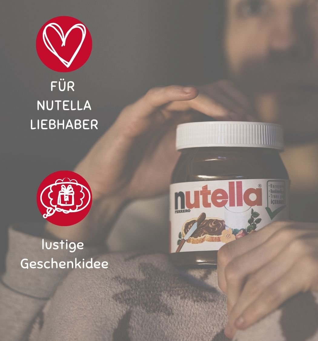 Happy Birthday 40 - Eiserne Reserve Löffel Nutella - Geburtstag - Nutella Geschenk