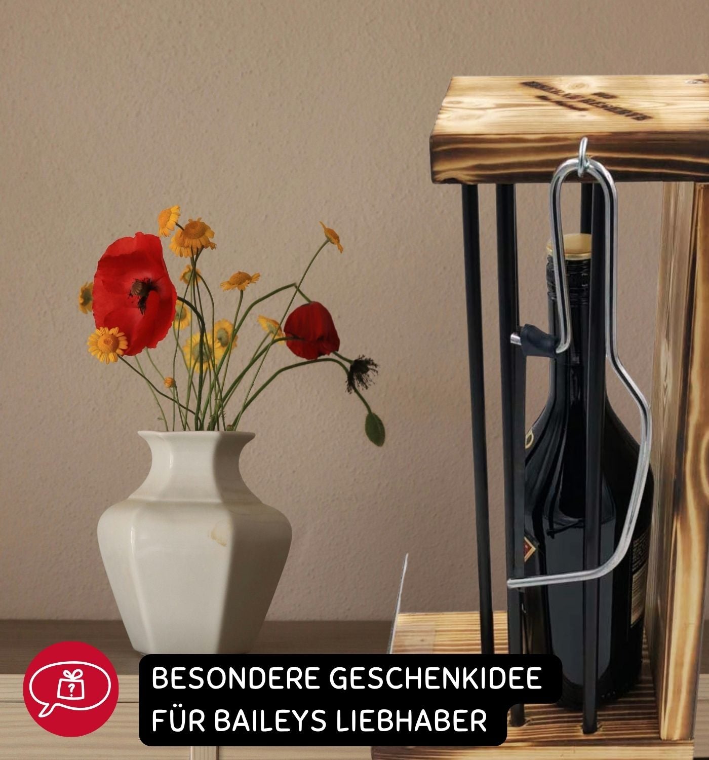 Baileys - Alles Gute zur Goldenen Hochzeit - Eiserne Reserve Black Edition - Geschenk zur Goldenen Hochzeit