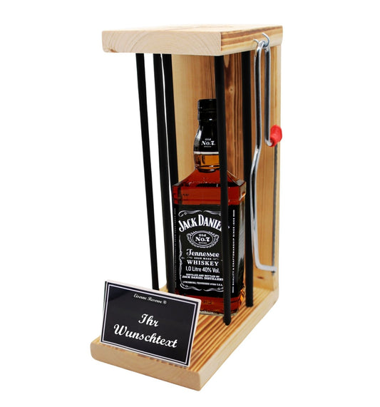 Jack Daniels - Alles Gute zur Jugendweihe -Eiserne Reserve Gitterkäfig Geschenk zur Jugendweihe