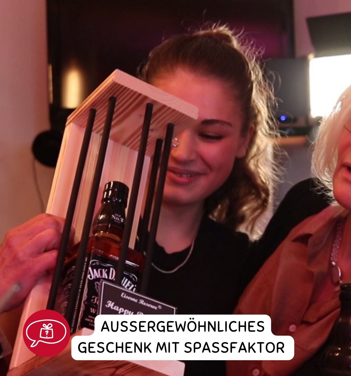 Jägermeister - Alles Gute zum Vatertag - Eiserne Reserve Gitterkäfig Bier Geschenk zum Vatertag