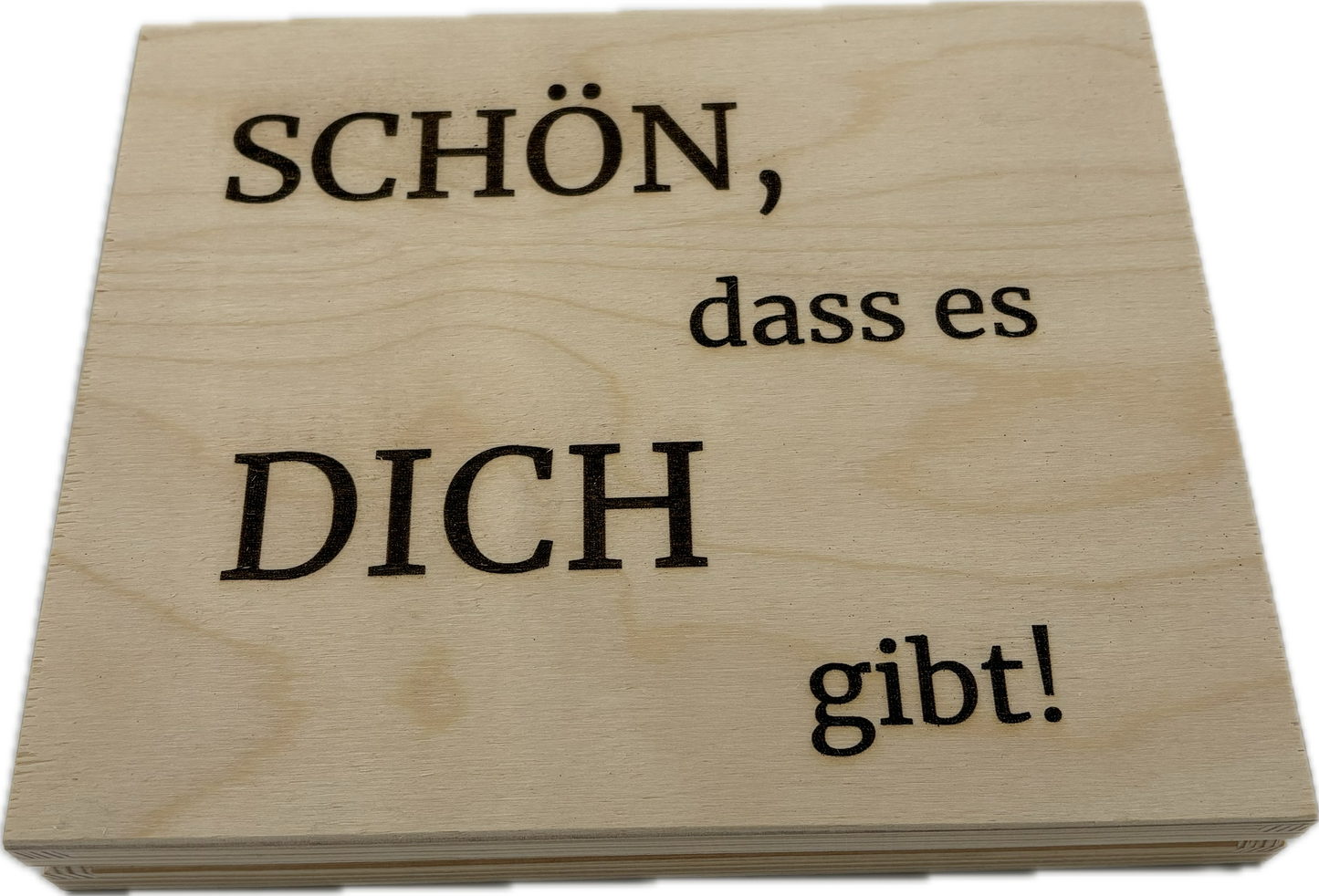Merci Schokolade - Schön dass es dich gibt - Geschenk Oma Opa Mama Papa 250g Geschenkset Mitarbeiter Geschenkidee Danke