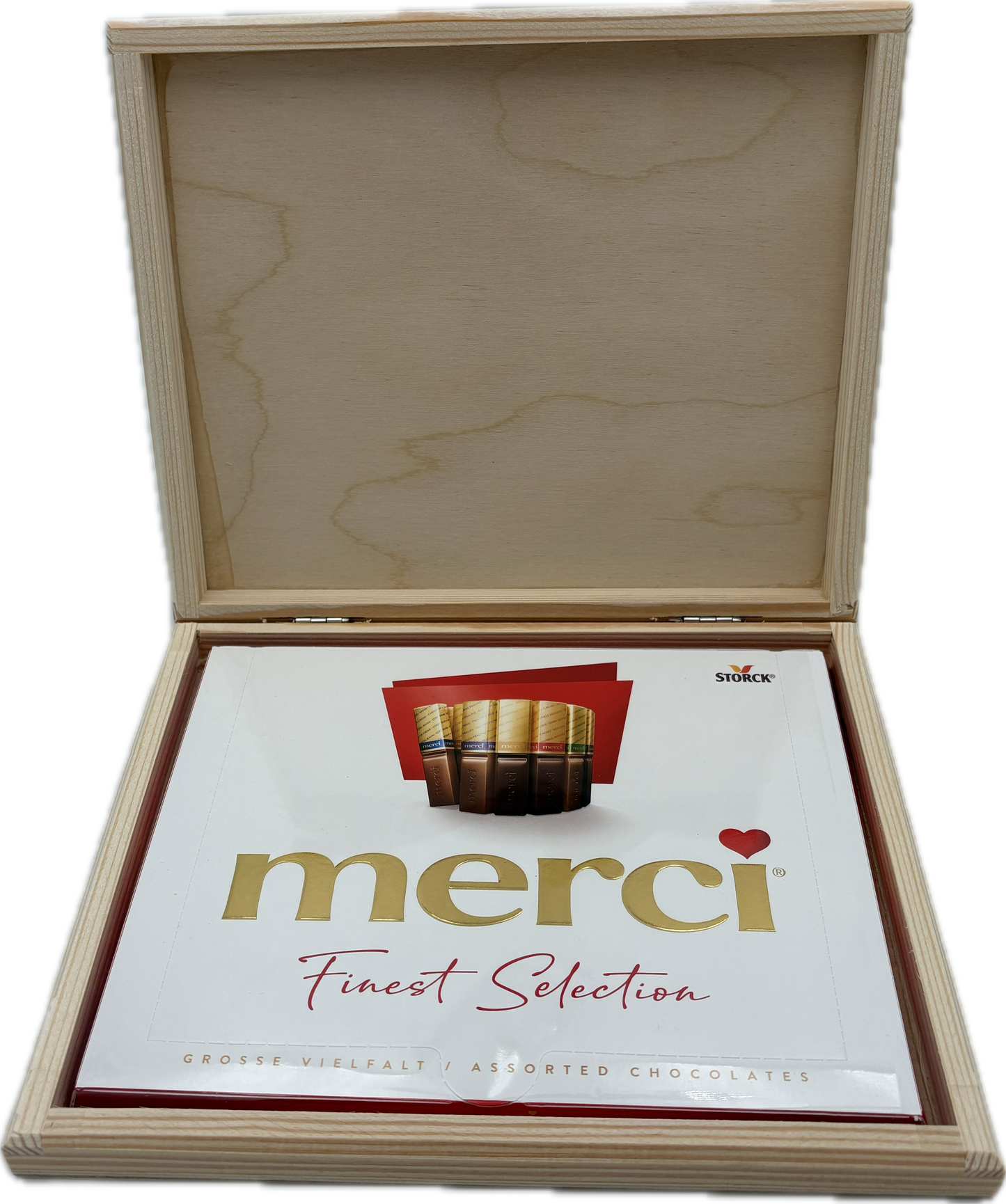 Merci Schokolade - Schön dass es dich gibt - Geschenk Oma Opa Mama Papa 250g Geschenkset Mitarbeiter Geschenkidee Danke