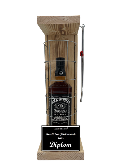 Jack Daniels - Geschenk zum Diplom - Eiserne Reserve Gitterkäfig
