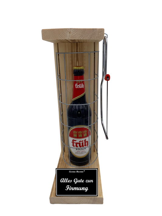 Früh KölschEiserne Reserve Gitterkäfig Geschenk zur Firmung