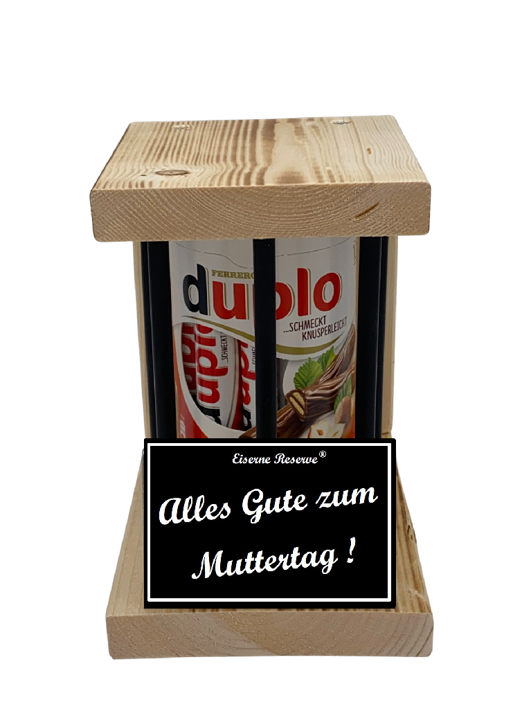 duplo Riegel - Notfall Reserve - Black Edition Muttertag Geschenk