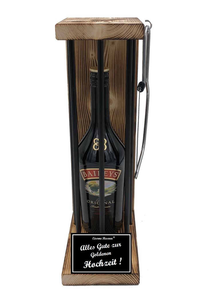 Baileys Eiserne Reserve Black Edition - Geschenk zur Goldenen Hochzeit