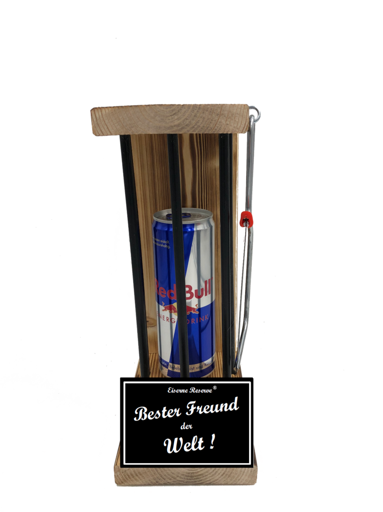 Red Bull - Eiserne Reserve - Bester Freund der Welt - Black Edition Red Bull