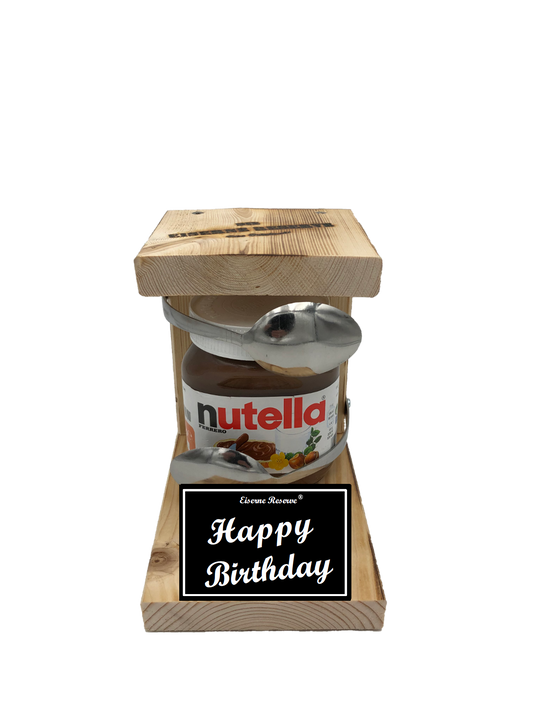 Geburtstag - Eiserne Reserve Löffel Nutella - Geburtstag - Nutella Geschenk