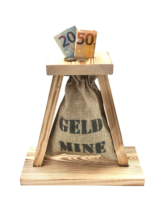 Eiserne Reserve Geld-Mine Spardose Geschenk - Eiserne Reserve