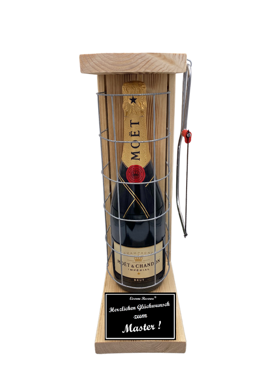 Moet - Geschenk zum Master - Eiserne Reserve Gitterkäfig