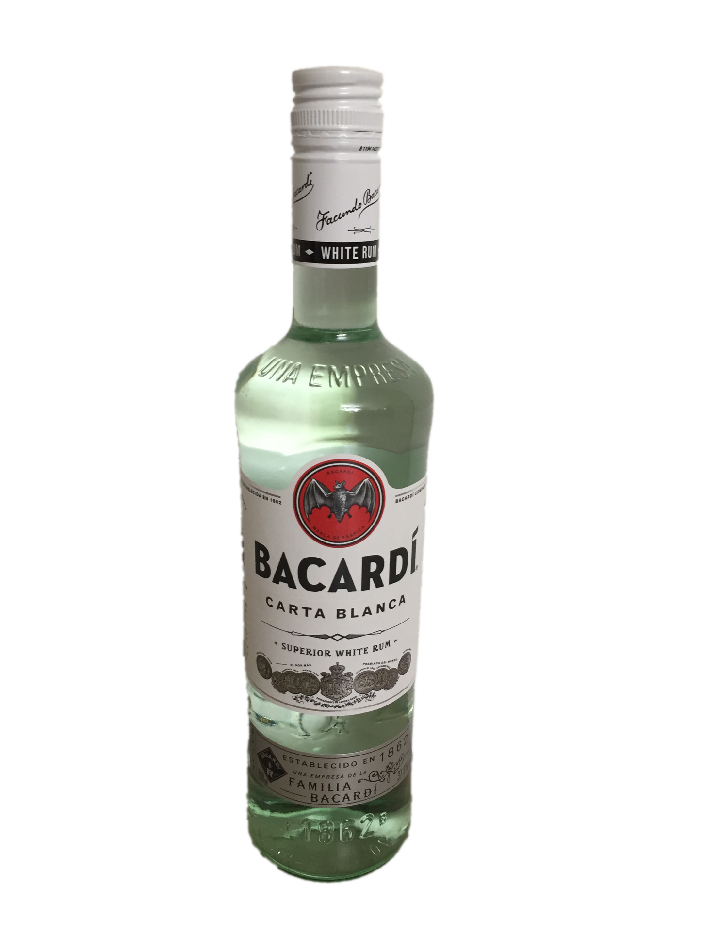 Bacardi - 38 Happy Birthday - Eiserne Reserve Gitterkäfig Geschenk 38. Geburtstag